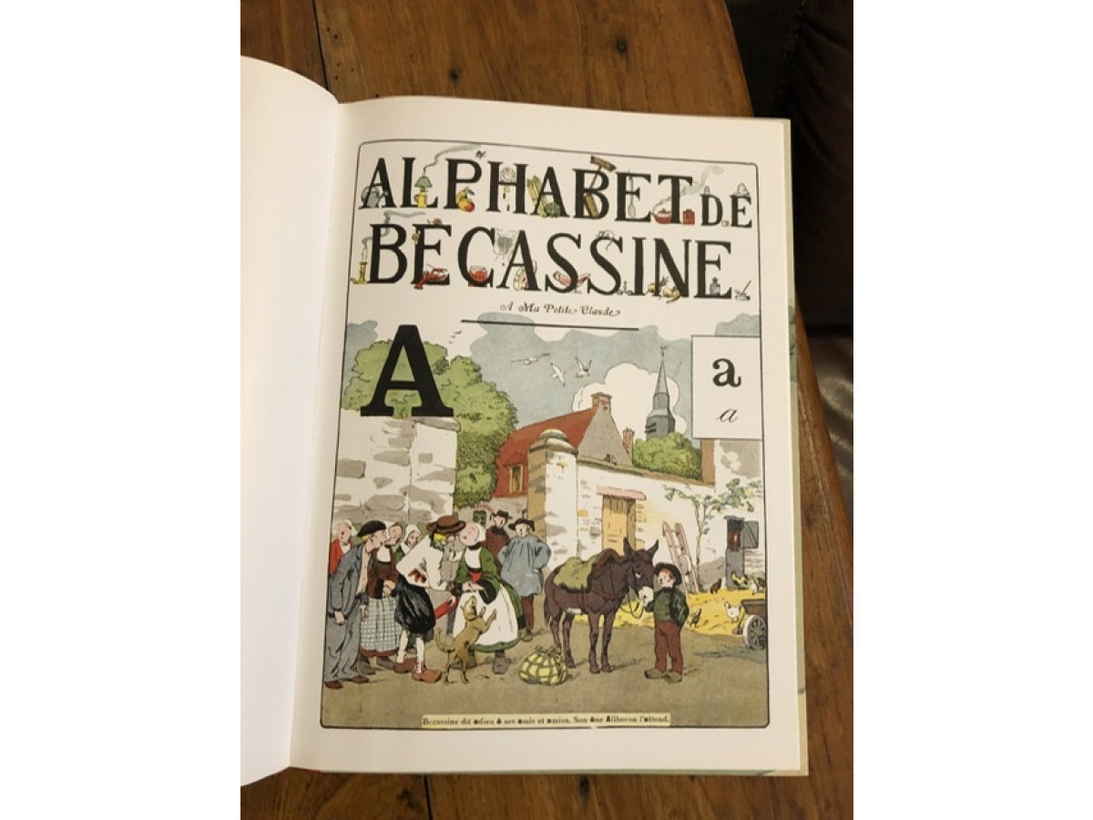 Illustration de L’alphabet de Bécassine