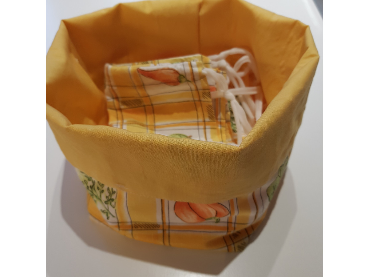 Image Panier tissu et sacs à vrac